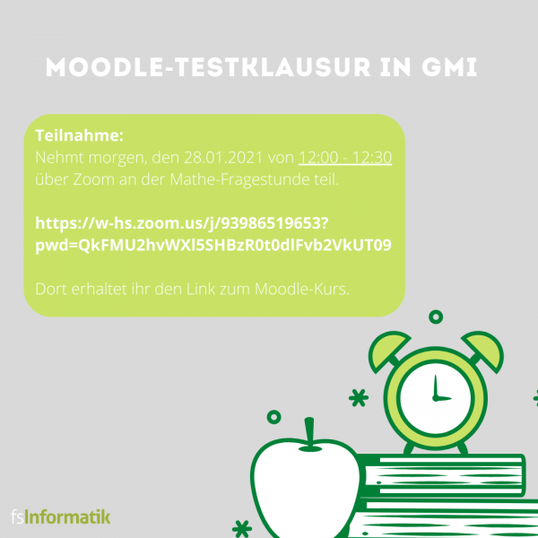 Testklausur zu GMI